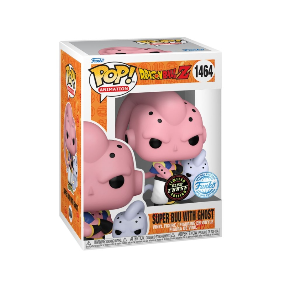 Funko Pop! Dragon Ball Z - Super Buu w/ Ghost CHASE (Special Edition) 1464