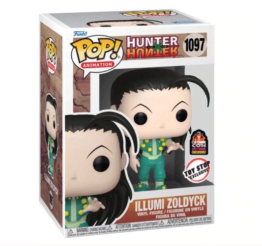 Funko Pop! Hunter x Hunter - Illumi Zoldyck (ToyStop ) 1097