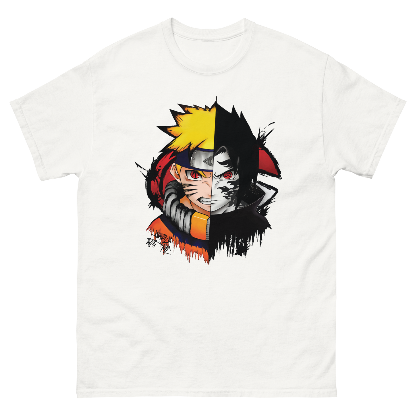 Naruto & Sasuke T-shirt - The Truth Graphics