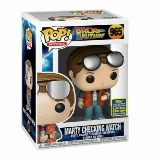 Funko Pop! Back To The Future Marty Checking Watch (SDCC) 965