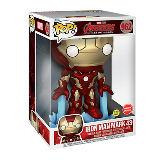 Funko Pop! Marvel Iron Man Mark 43 Glow (Gamestop) 10-inch 962