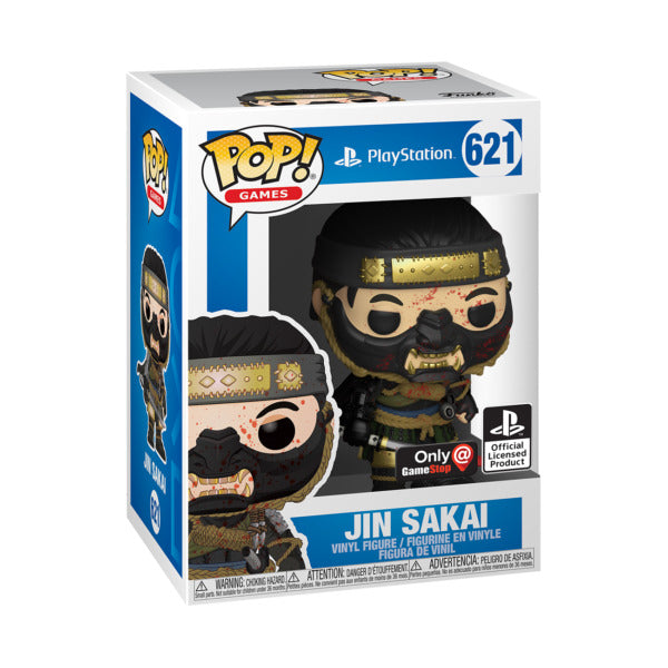 Funko Pop! Playstation Jin Sakai (Gamestop) 621