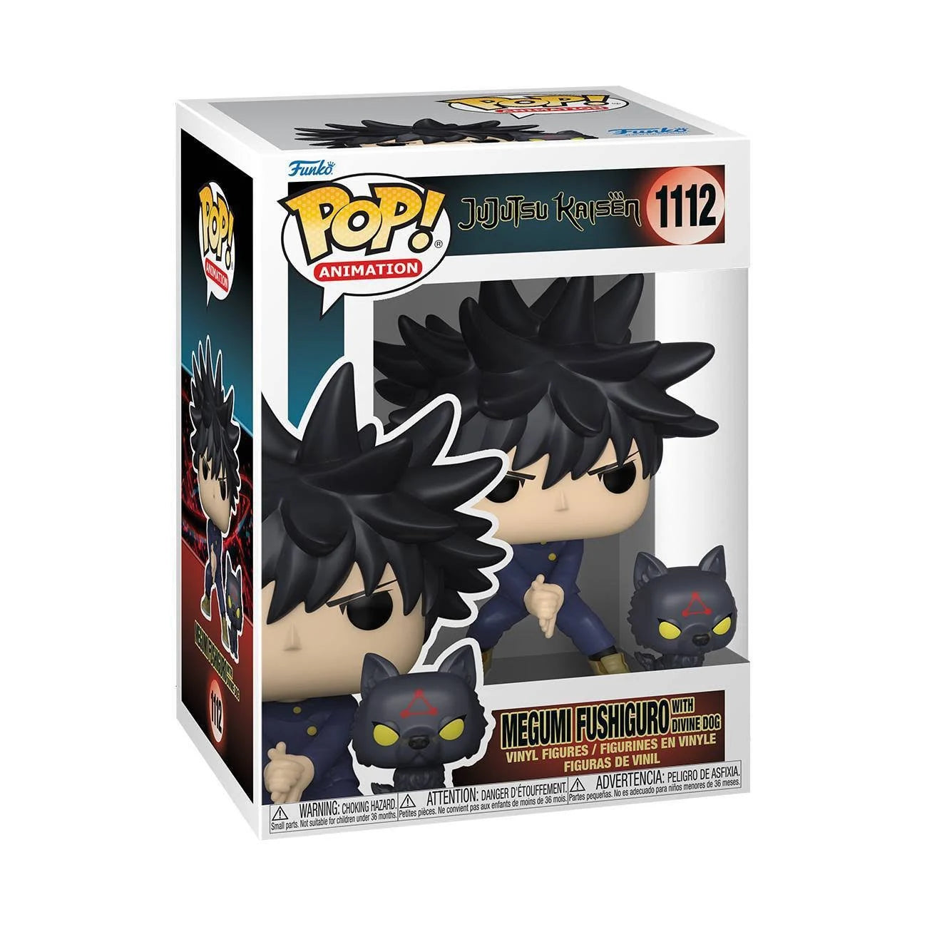 Funko Pop! Jujutsu Kaisen - Megumi Fushiguro with Divine Dogs 1112