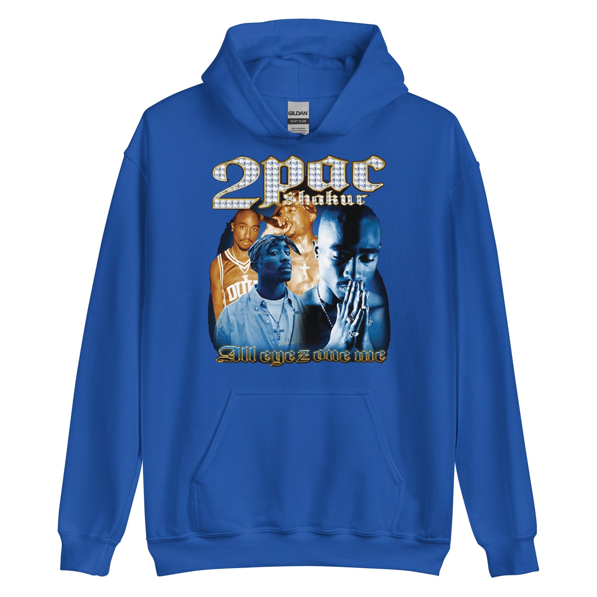 All Eyes on Me: 2Pac Tribute" Hoodie - The Truth Graphics