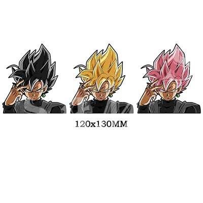 Anime Characters Son Goku 3D Stickers 120*130mm - The Truth Graphics