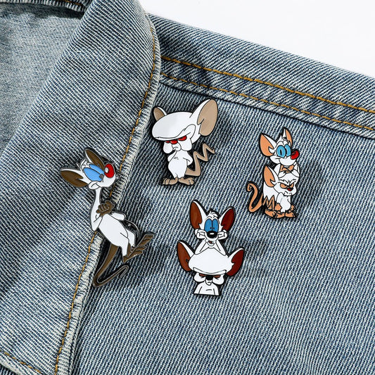 Anime Funny Mouse Enamel Pins for Clothes Badges on Backpack Lapel Pin - The Truth Graphics