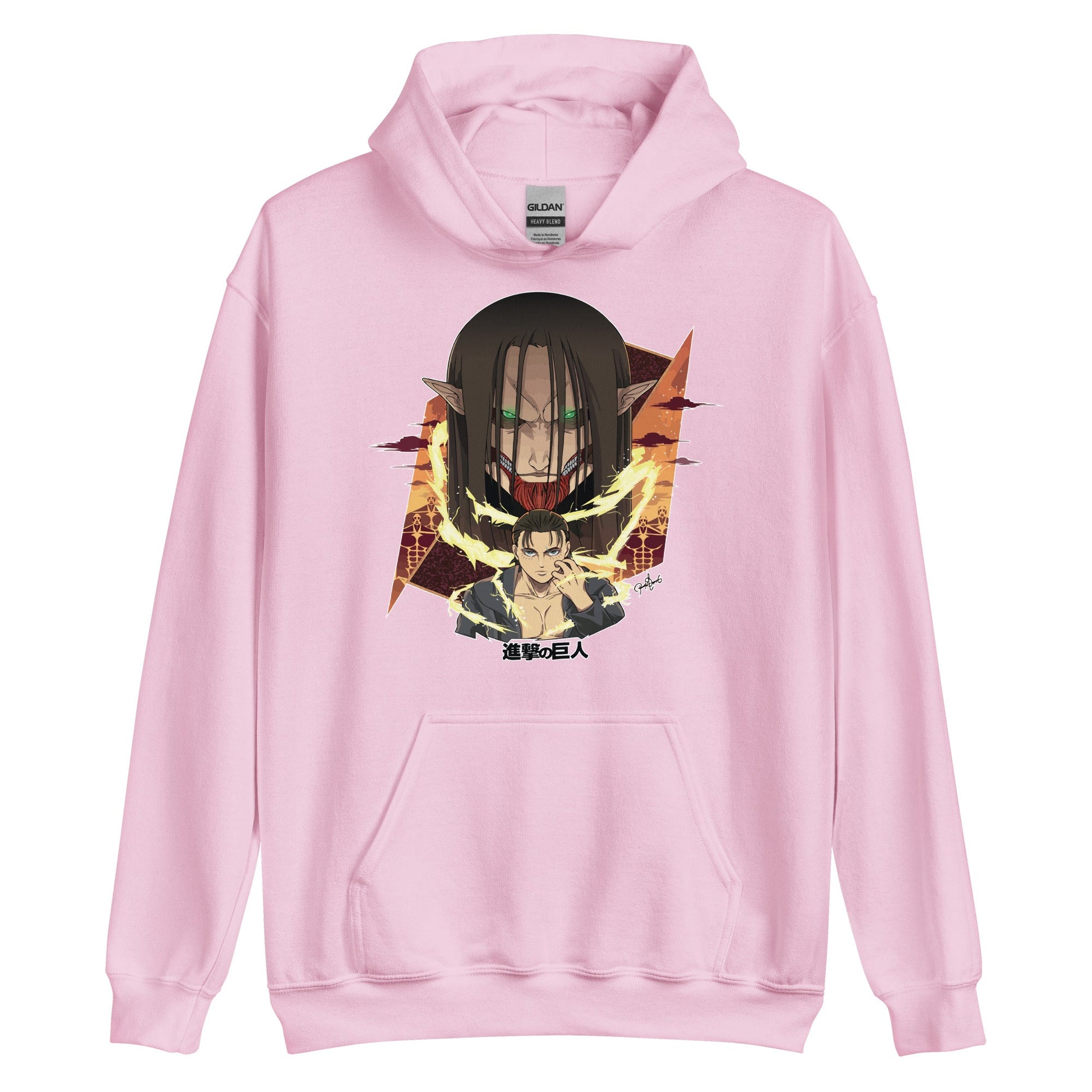 Attack on Titan: Eren Titan Form" Hoodie - The Truth Graphics
