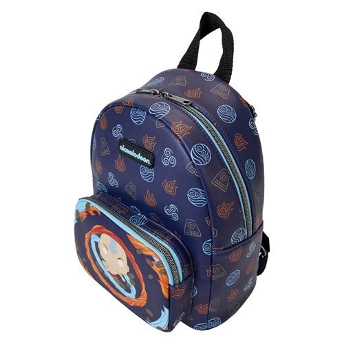 Avatar the Last Airbender Aang Elements Mini Backpack - The Truth Graphics