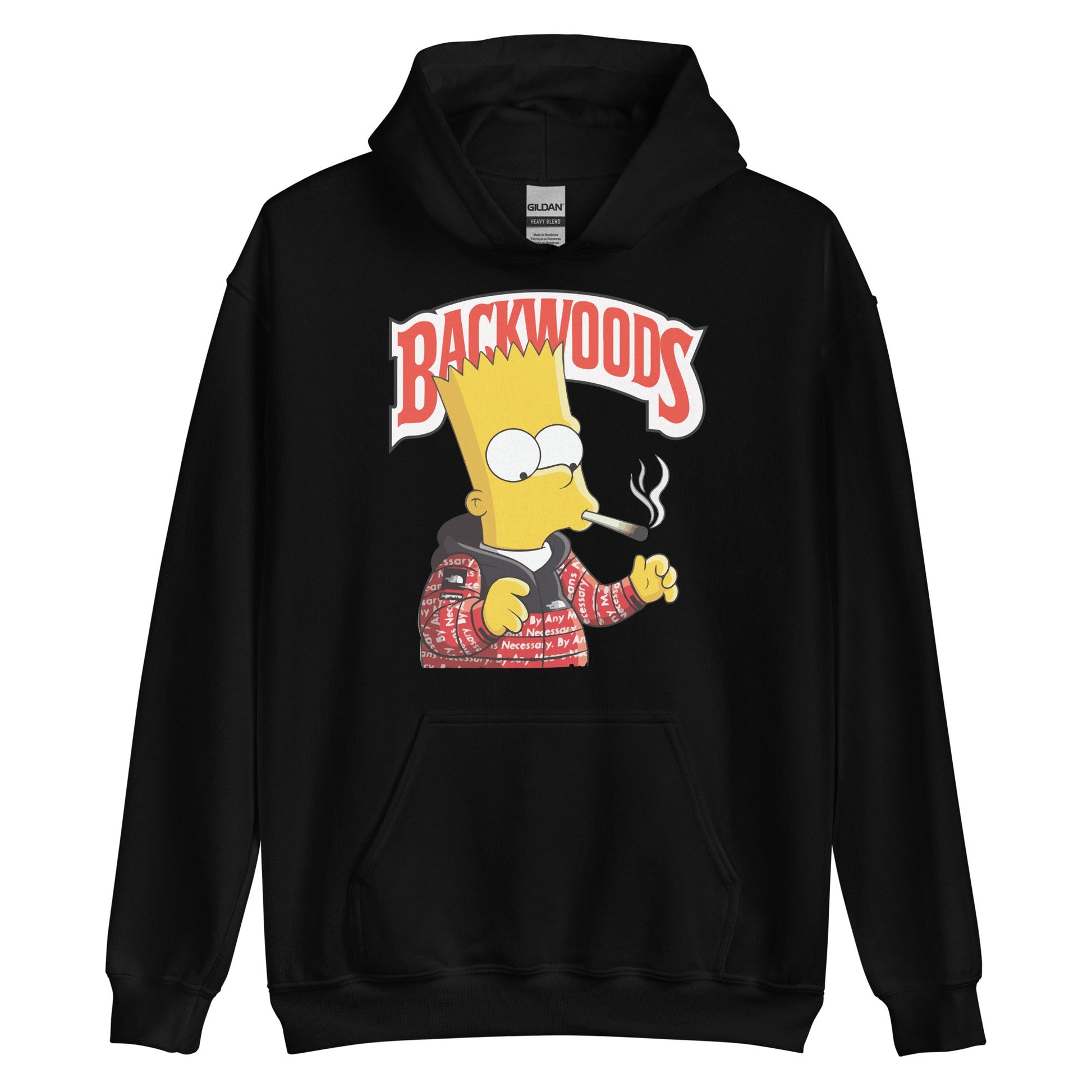 backwood simpson hoodie - The Truth Graphics