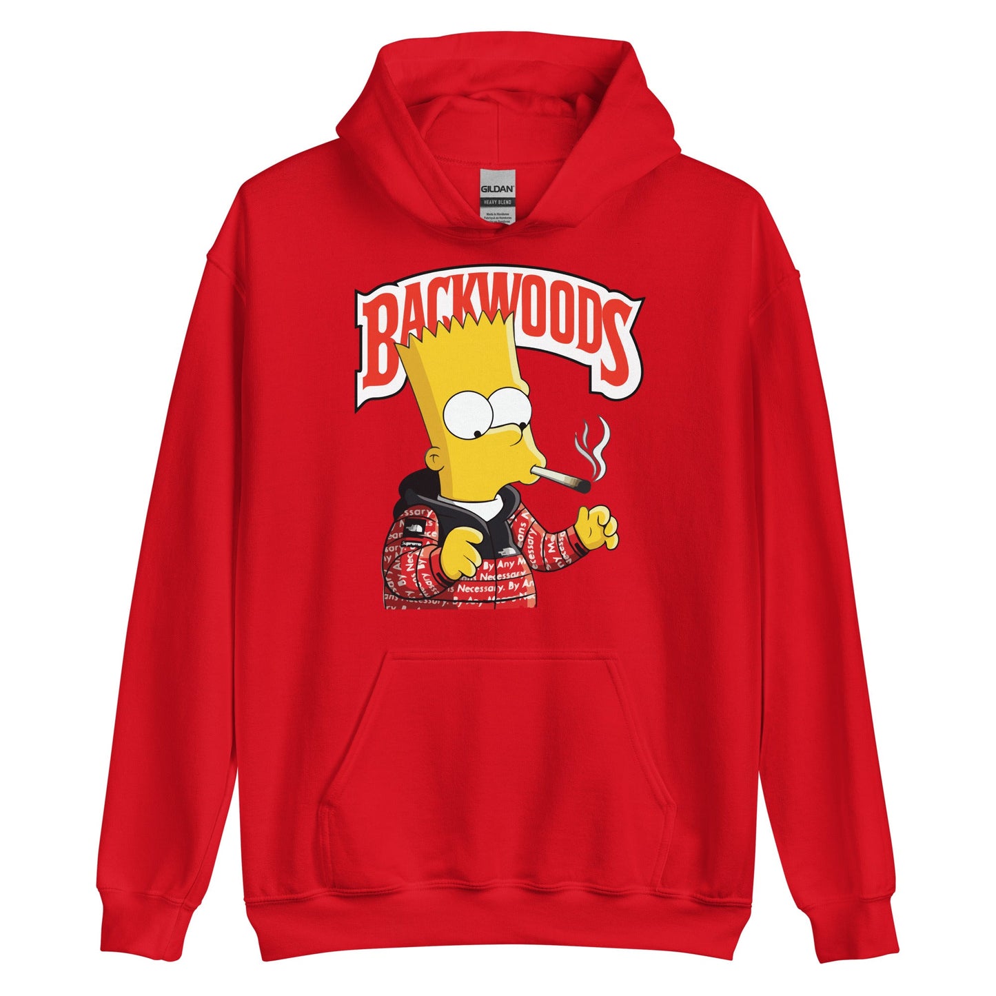 backwood simpson hoodie - The Truth Graphics