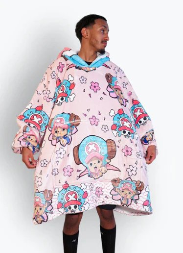 Chopper one Piece one size fit all Blanket Hoodie - OLMCOL