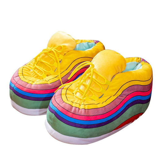 Colorful Air Max-Inspired Sneaker Slippers - Unisex, One Size Fits All - The Truth Graphics