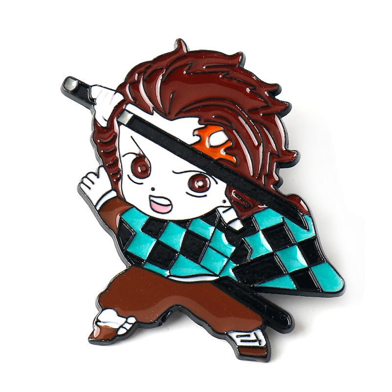 Demon Slayer Fanart Pins - The Truth Graphics