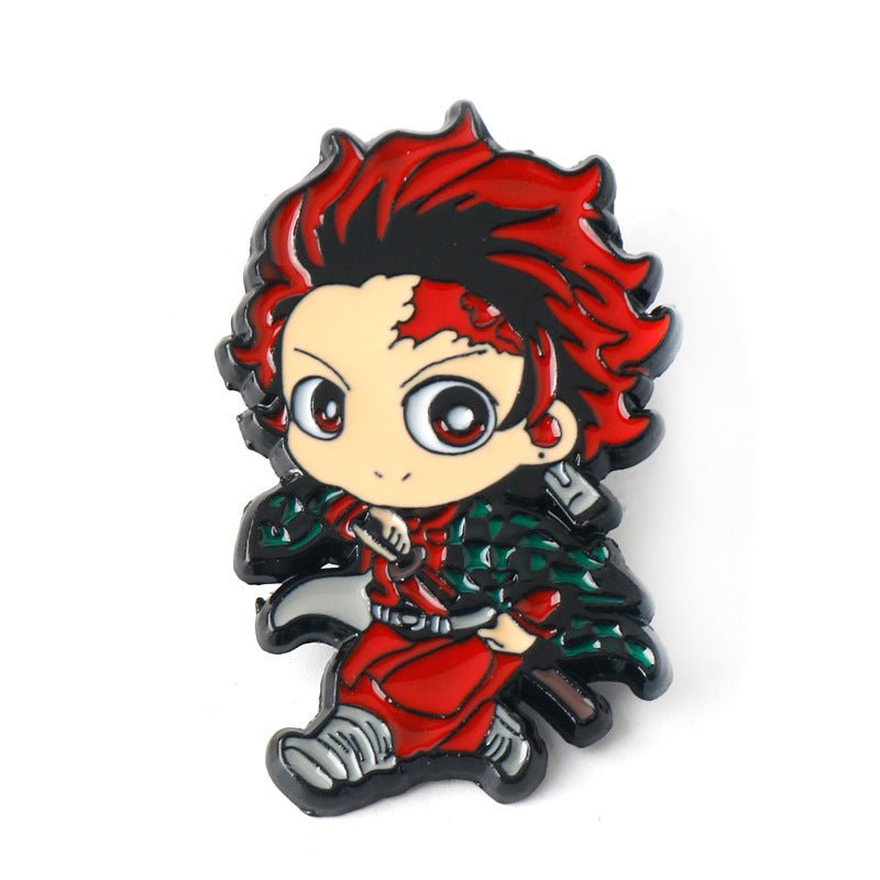 Demon Slayer Fanart Pins - The Truth Graphics