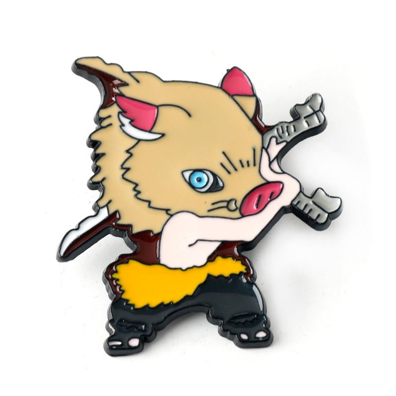 Demon Slayer Fanart Pins - The Truth Graphics