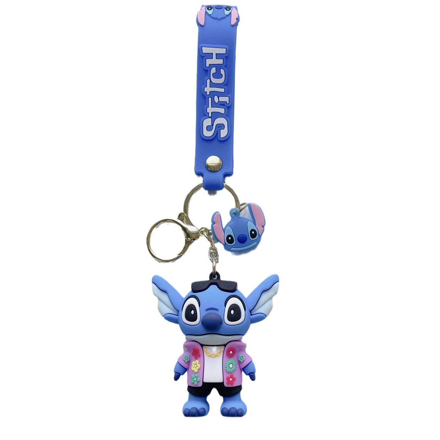Dianey-Anime CAN o & Stitch Action Figure Keychain - The Truth Graphics