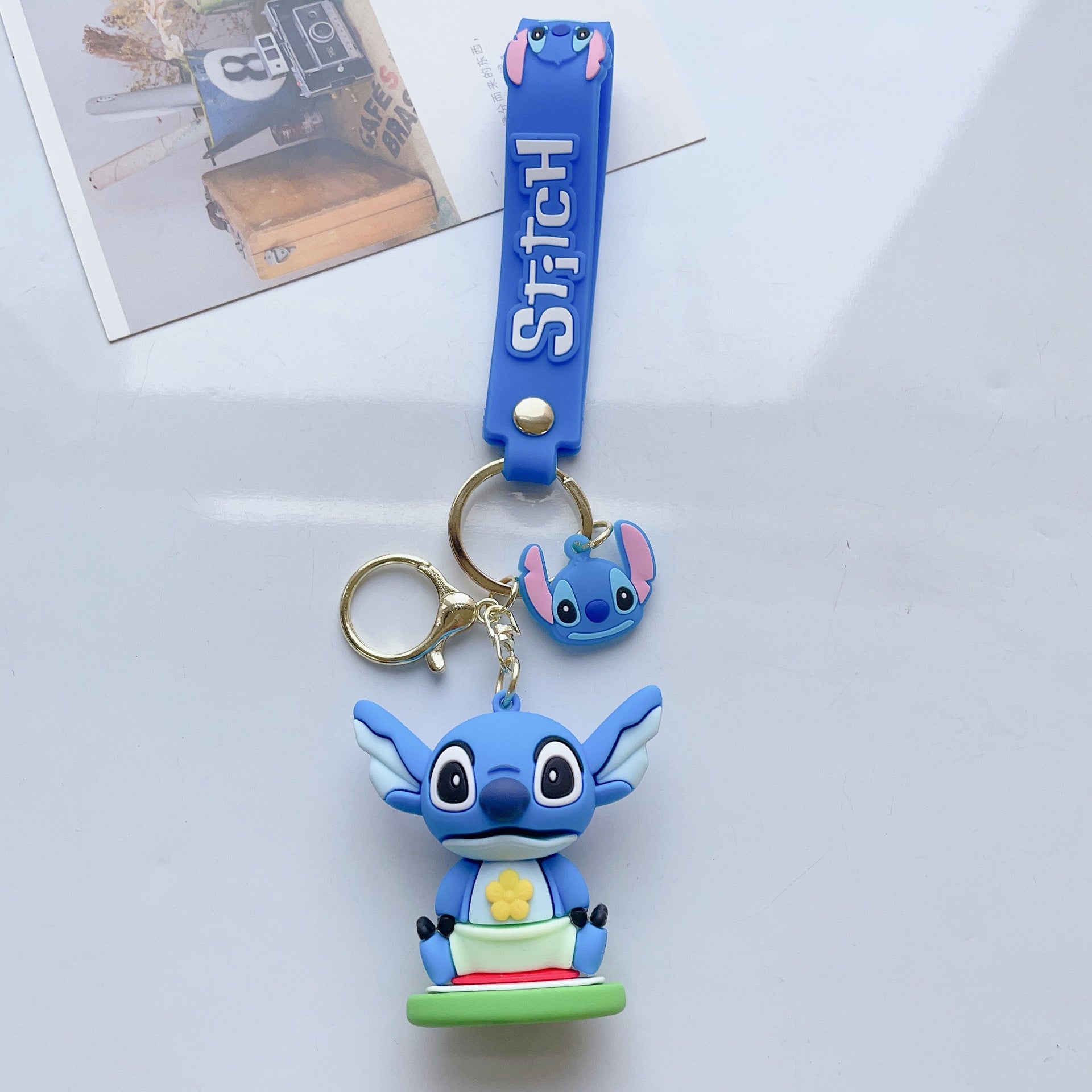 Dianey-Anime CAN o & Stitch Action Figure Keychain - The Truth Graphics