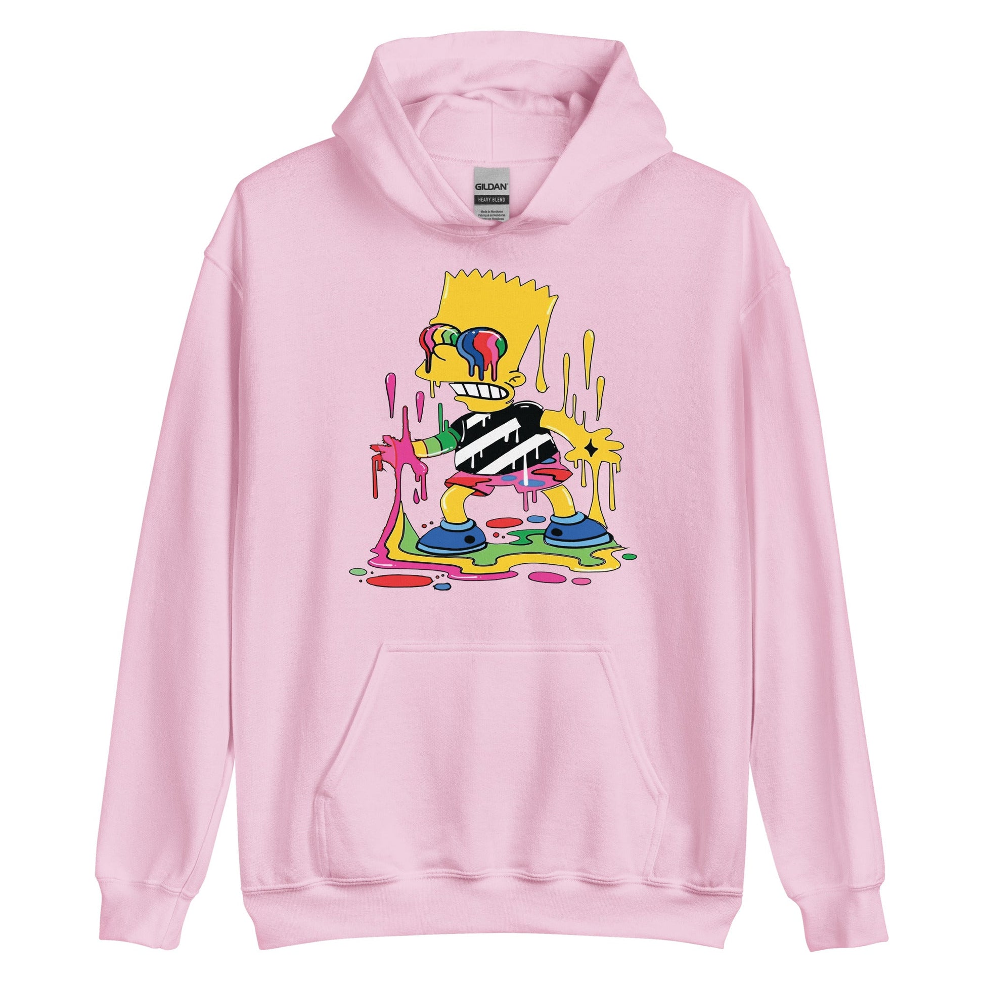Dripping Simpsons in Colors" Hoodie - The Truth Graphics