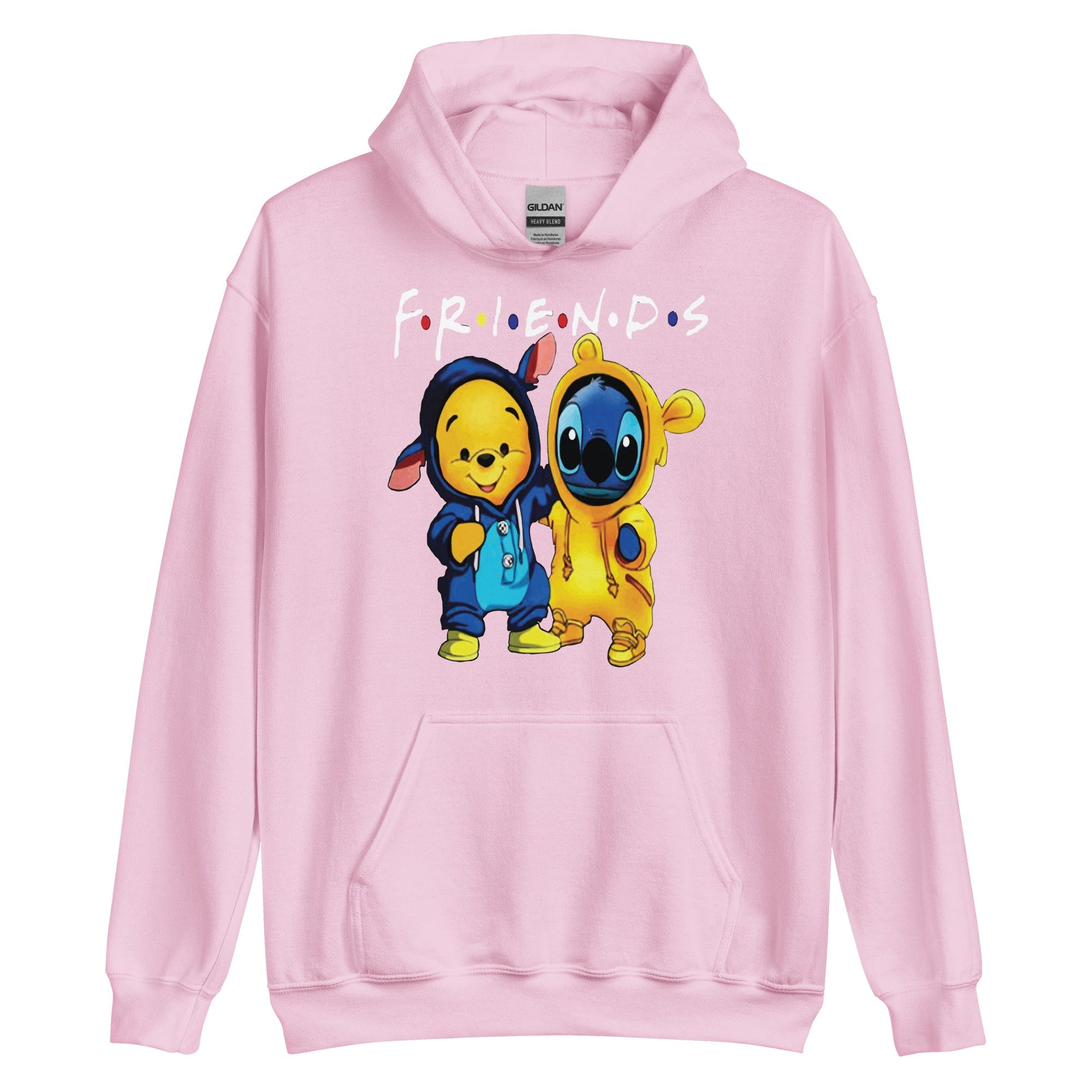 Friends Hoodie - Stich &pooh - The Truth Graphics