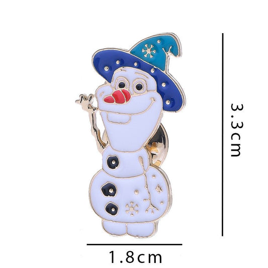 Frozen Olaf Lanyard With Enamel Charm Pins - The Truth Graphics