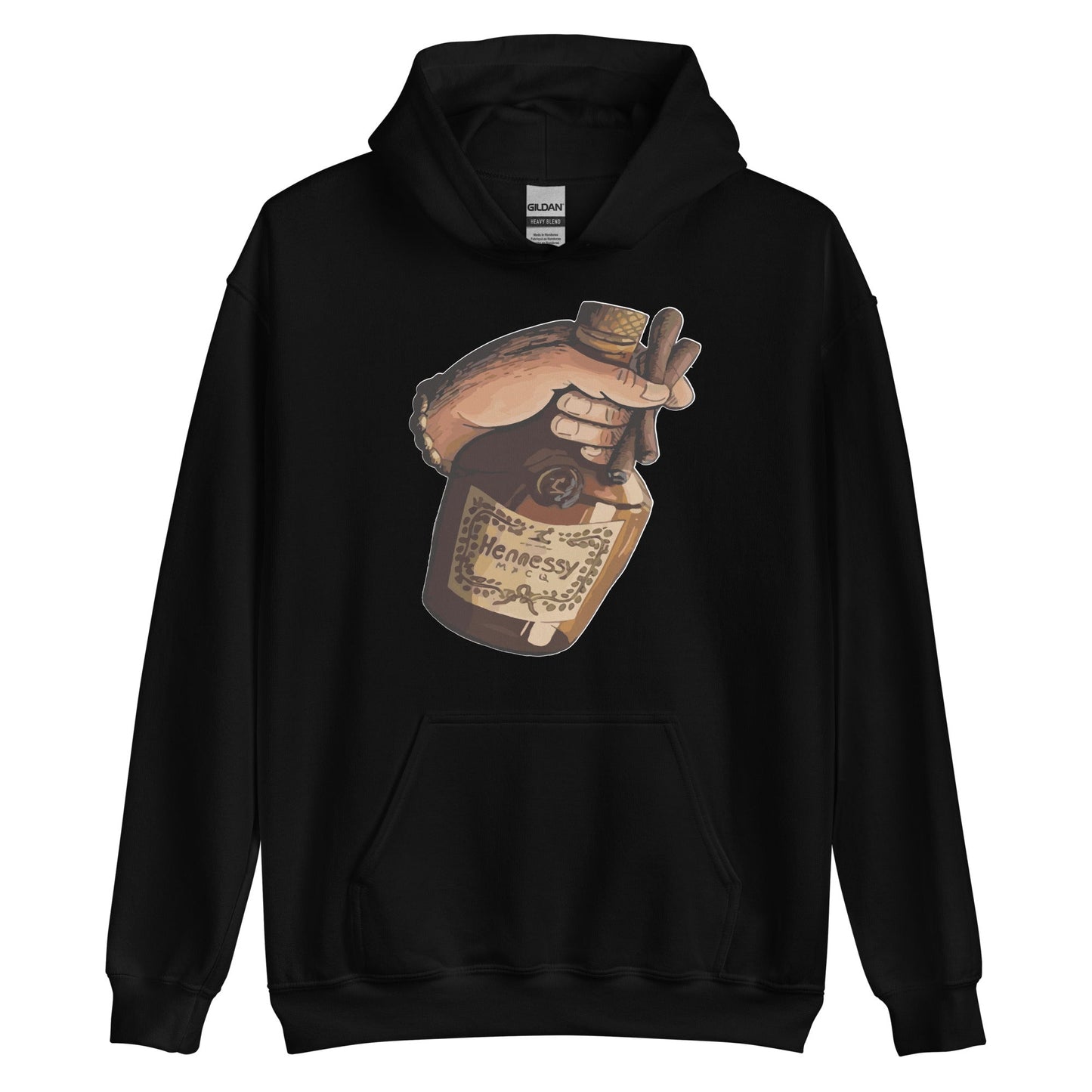 Hennessy Bottle Hoodie - The Truth Graphics