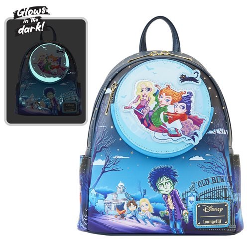 Hocus Pocus Poster Glow in the Dark Mini Backpack - The Truth Graphics