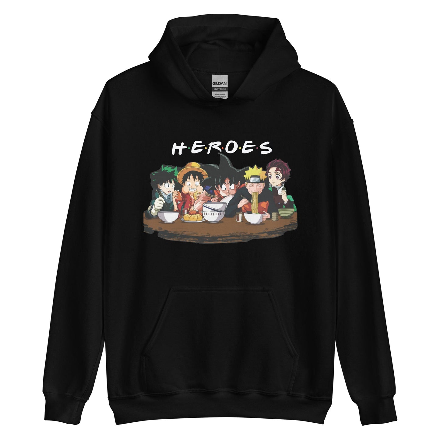 Inspiring Anime Hoodie - Heros - The Truth Graphics