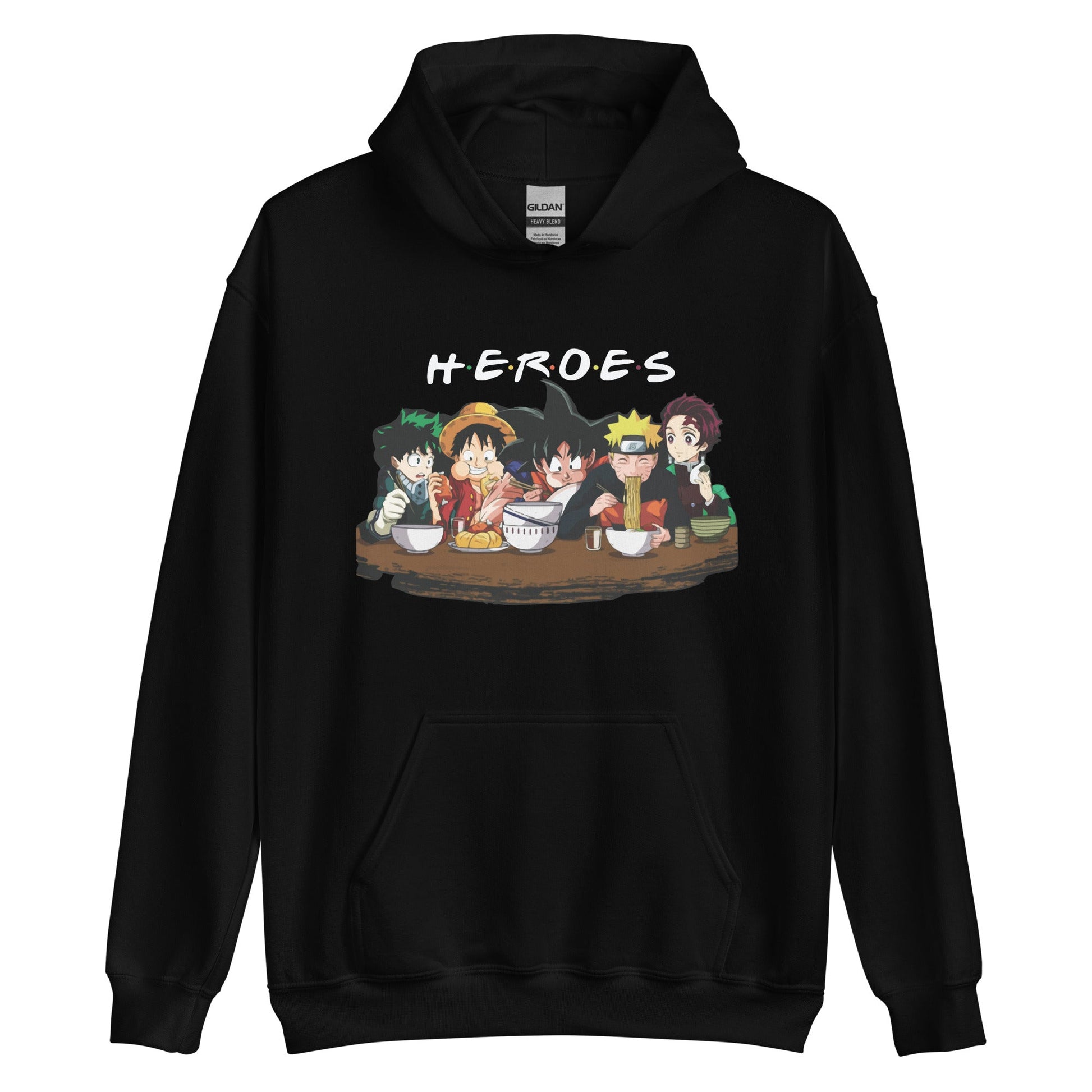 Inspiring Anime Hoodie - Heros - The Truth Graphics
