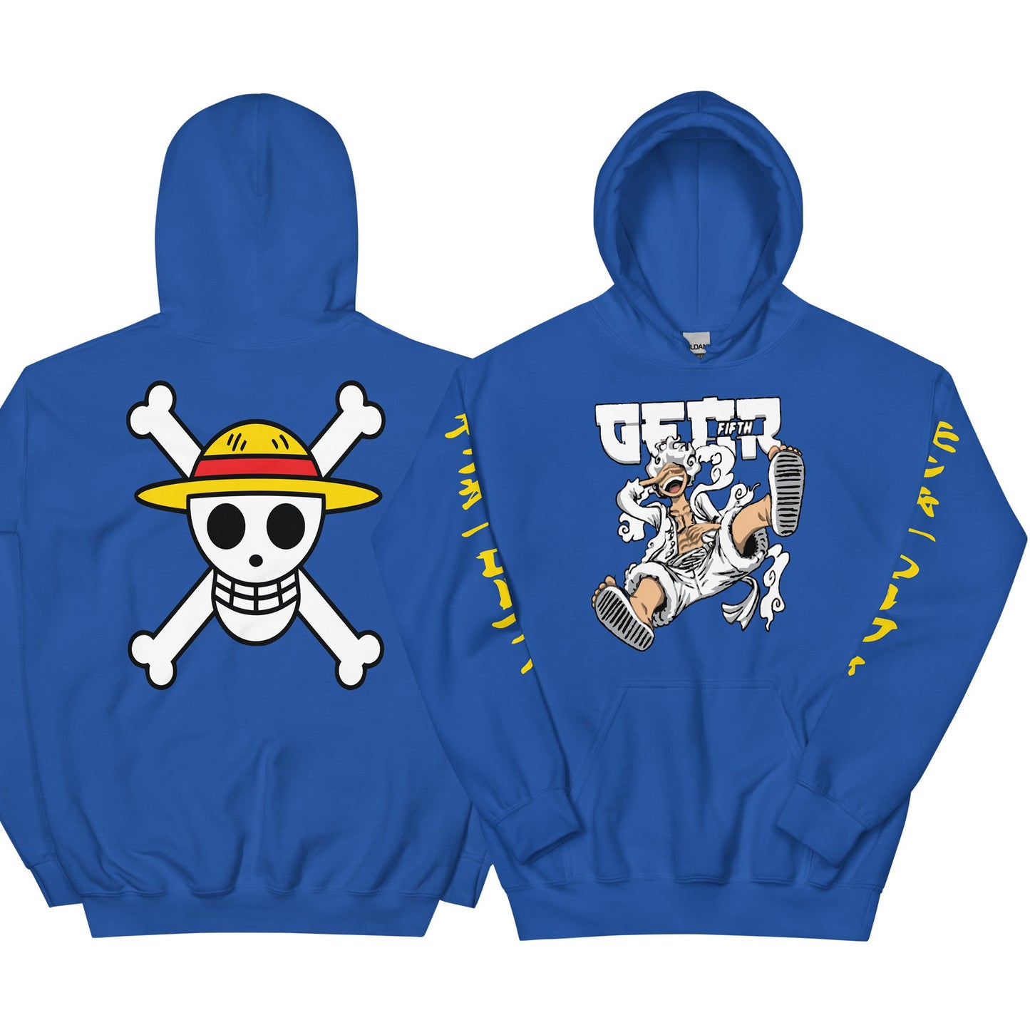 Inspiring Anime hoodie - Luffy Gear 5 - The Truth Graphics