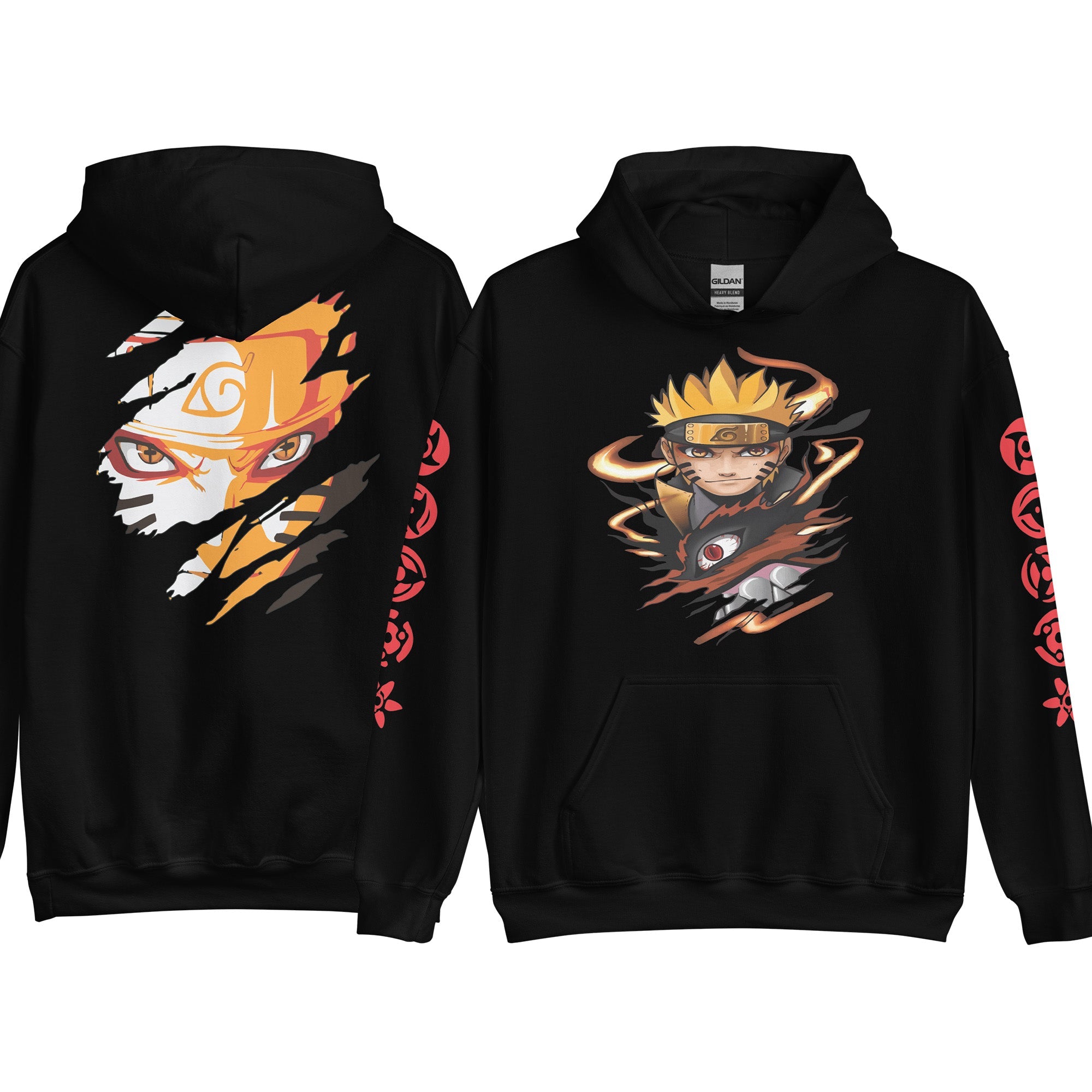 Naruto graphic hoodie hot sale