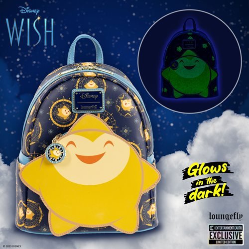 Isney Wish Star Glow in the Dark Mini Backpack - The Truth Graphics