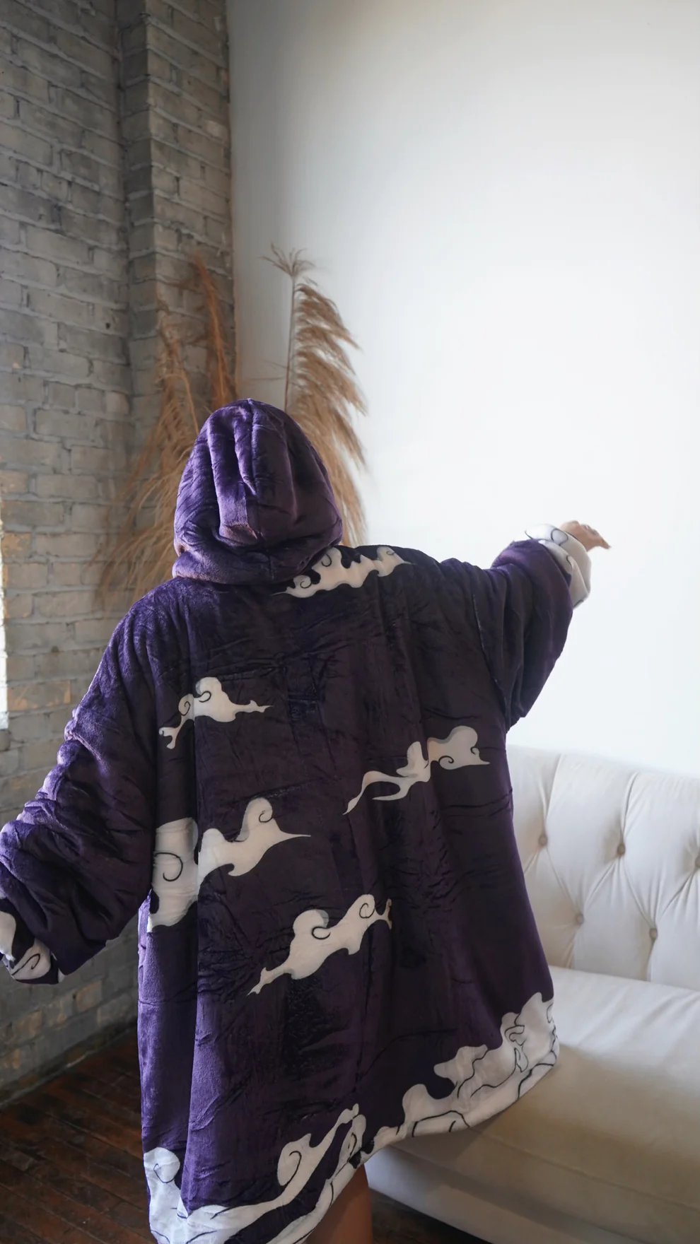 Kimono Summer Loose Blanket Hoodie - OLMCOL