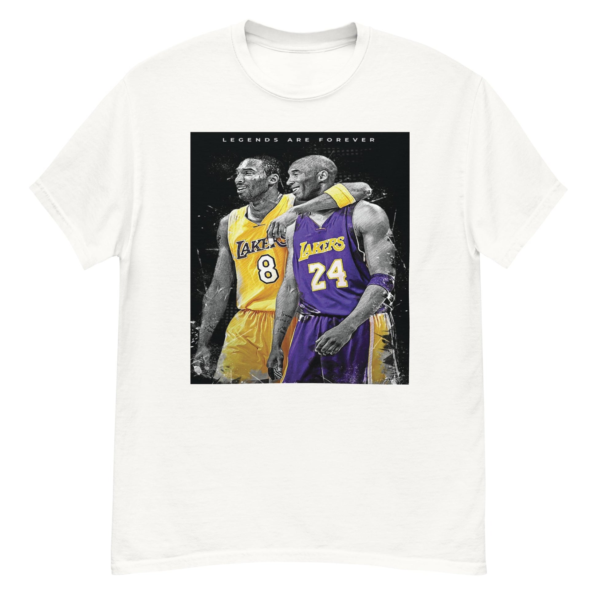 Legends Live Forever T-shirt: Tribute to Kobe Bryant Timeless Legacy - The Truth Graphics