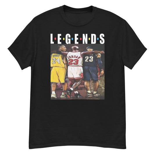 Legends T-shirt : Michael Jordan , kobe Bryant , and LeBron James Trio - The Truth Graphics