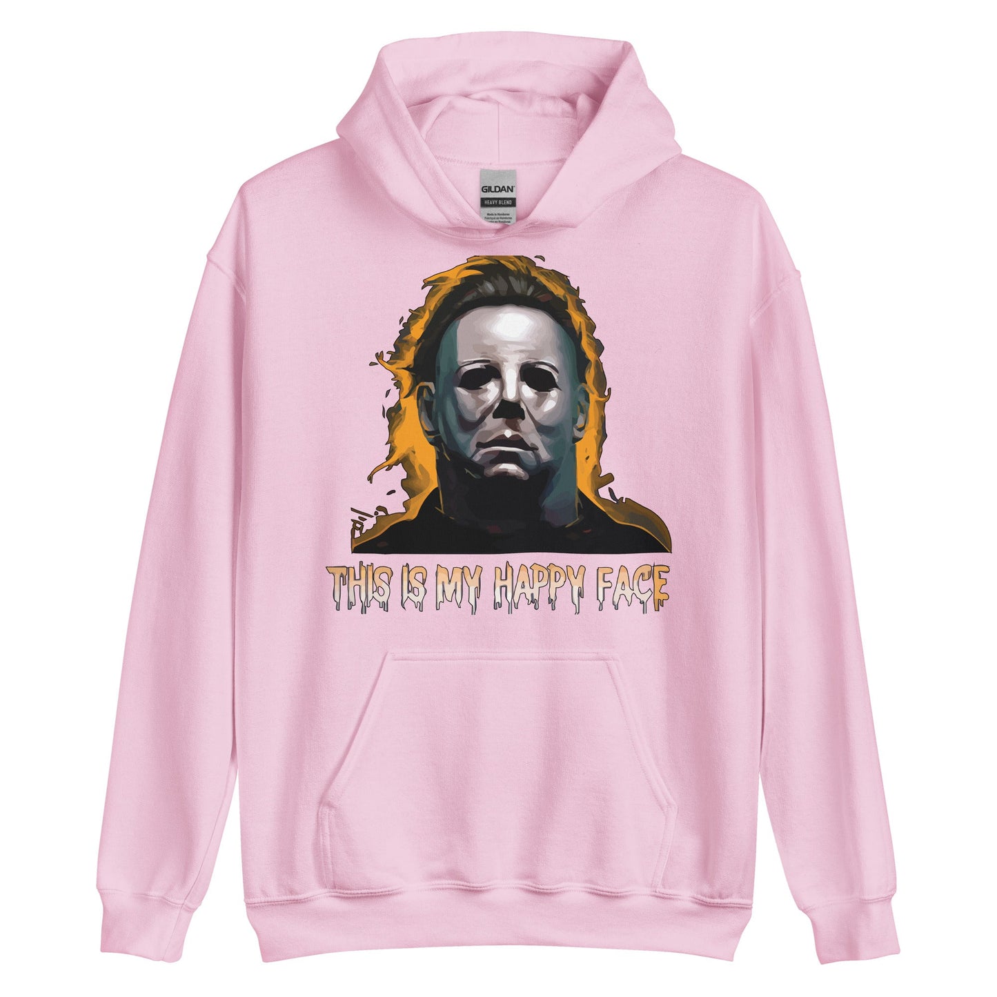 michael myers this my happy face hoodie - The Truth Graphics