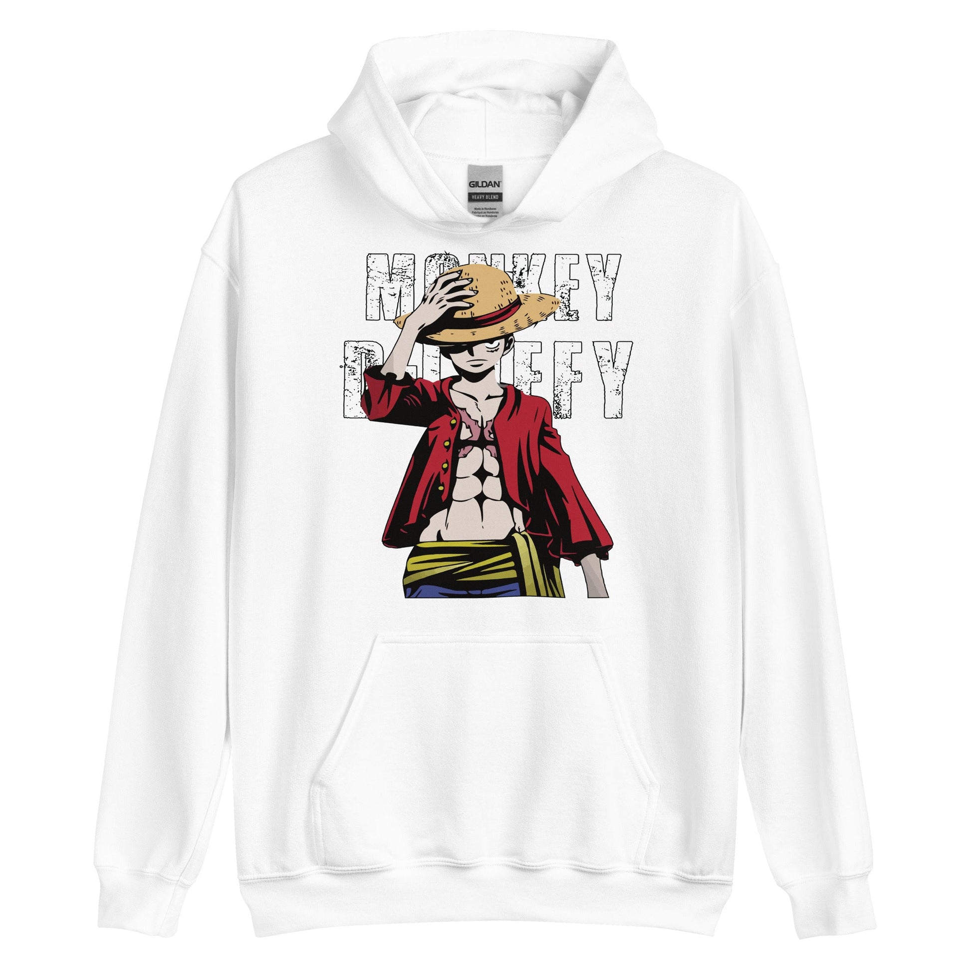 Sweatshirt and Joggers for Men, Luffy Print Casual Long Sleeve