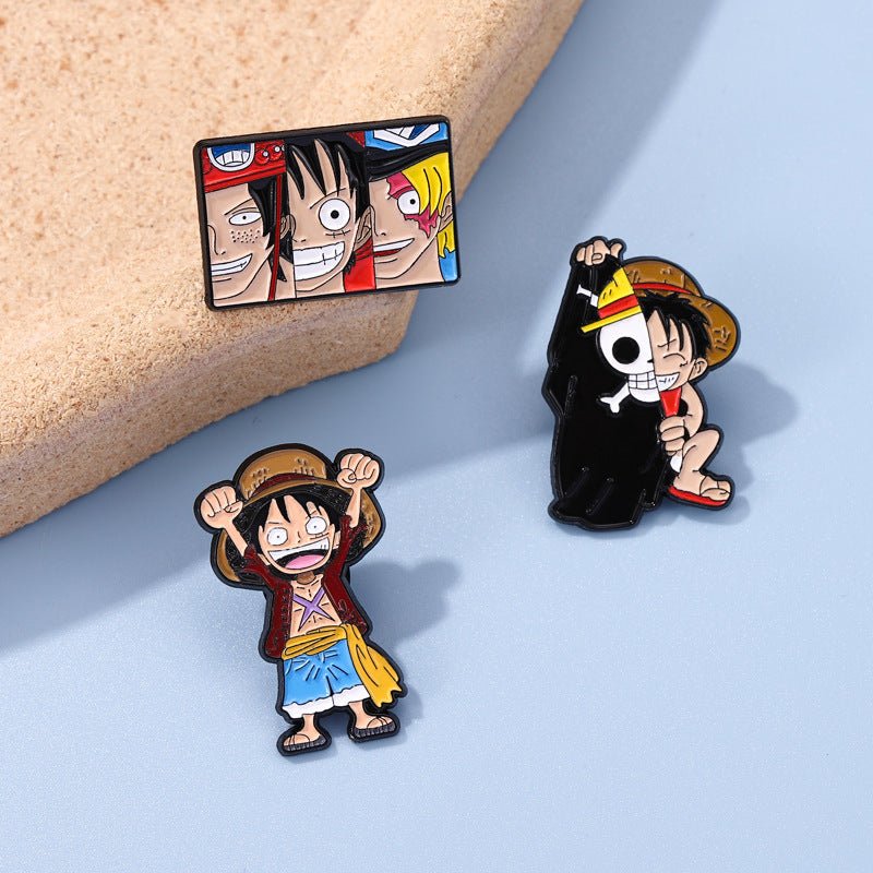 Monkey D Luffy Pins - The Truth Graphics