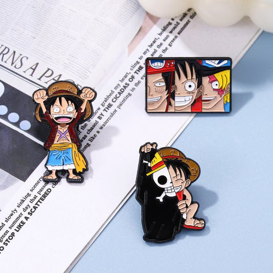 Monkey D Luffy Pins - The Truth Graphics