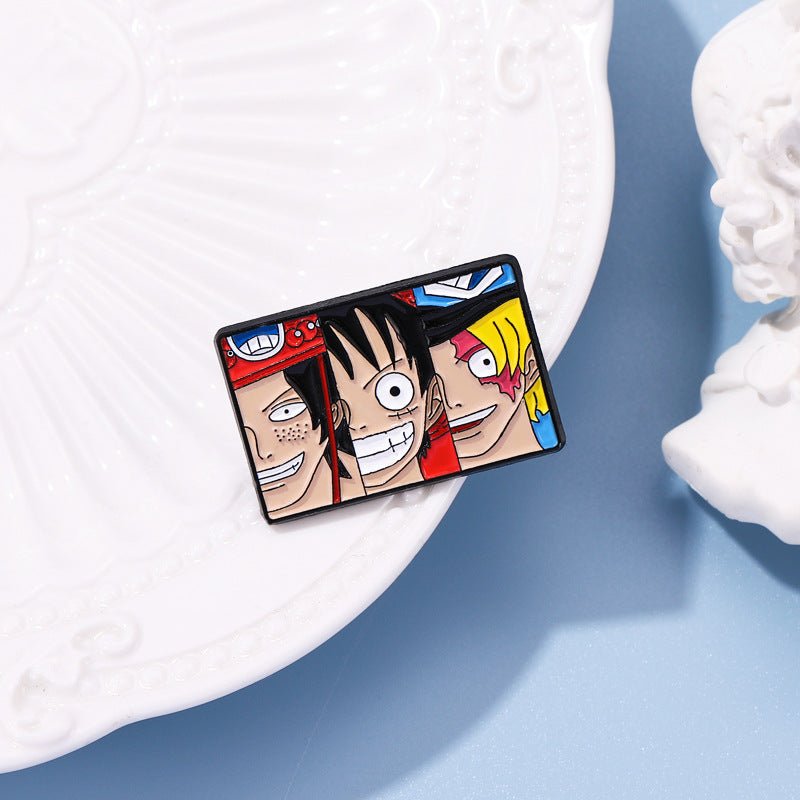 Monkey D Luffy Pins - The Truth Graphics