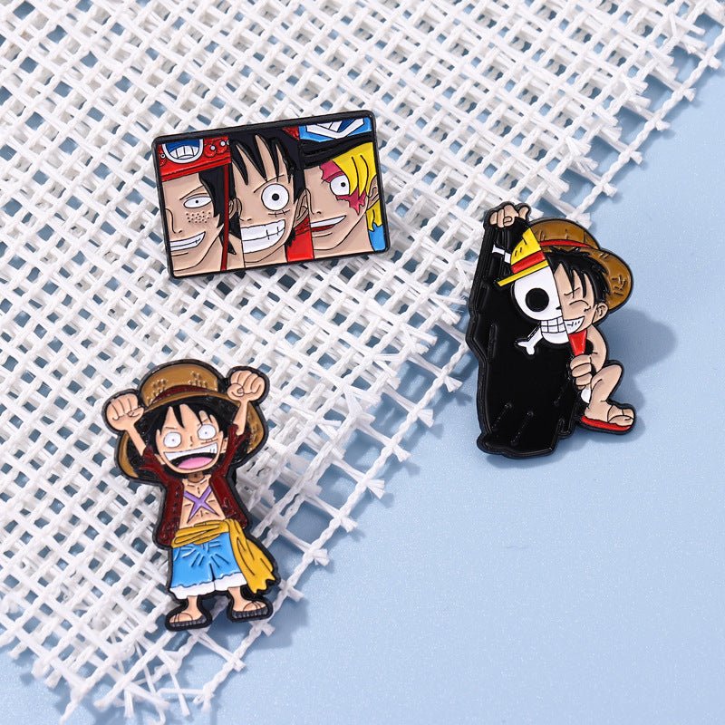 Monkey D Luffy Pins - The Truth Graphics