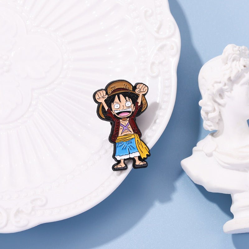 Monkey D Luffy Pins - The Truth Graphics