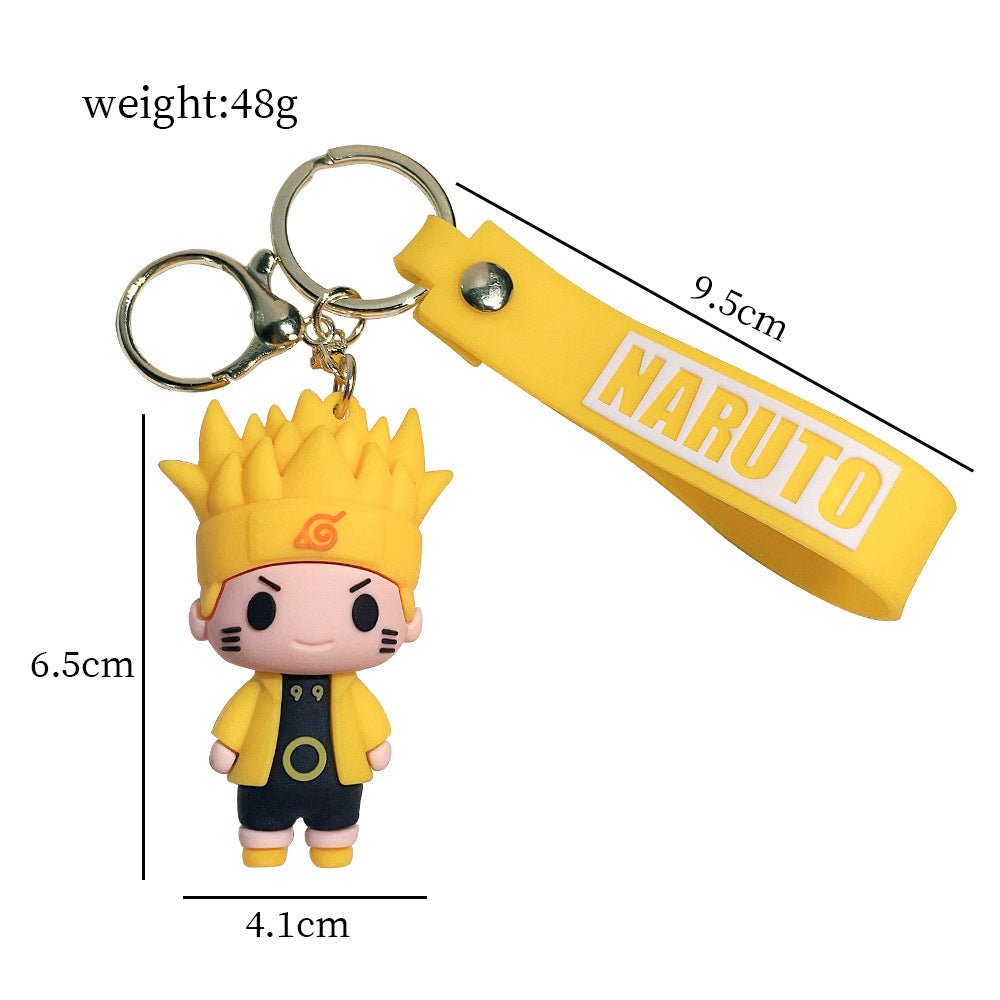 Naruto Chibi Rubber Strap Keychains - The Truth Graphics