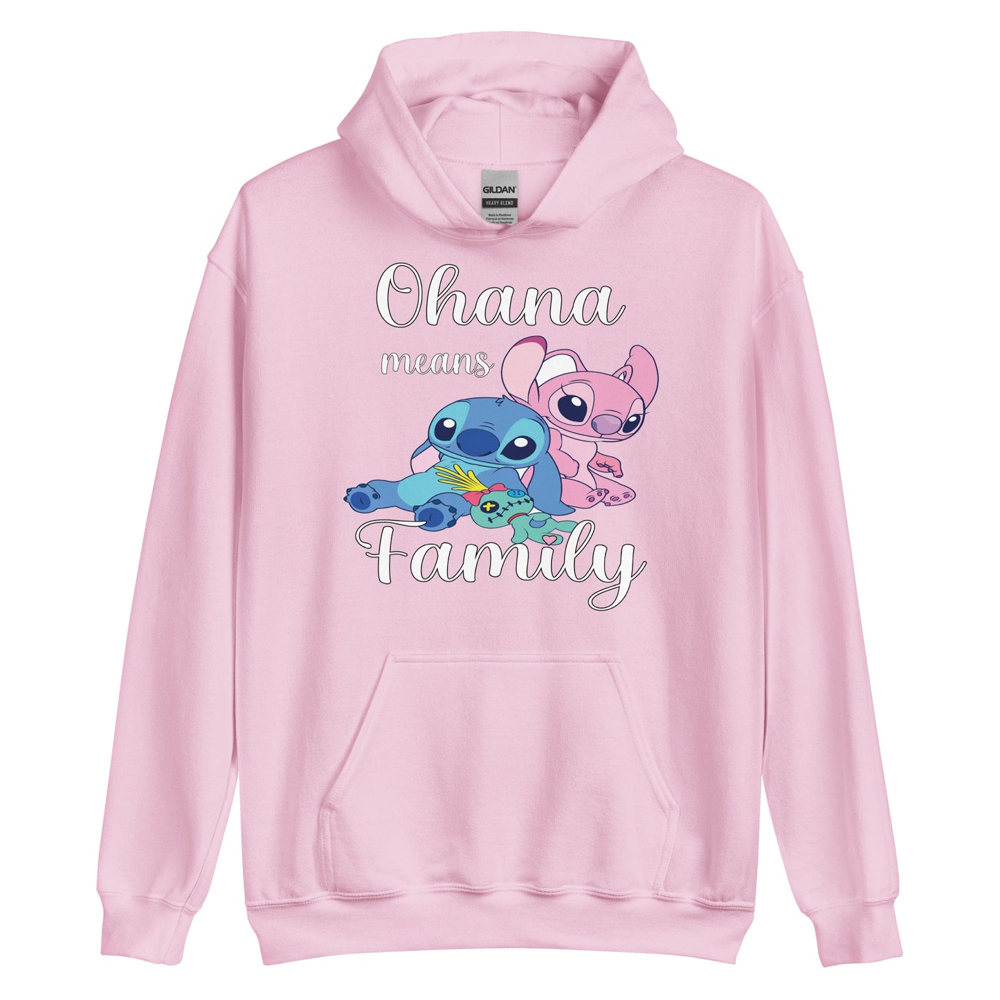 ohana means family Stitch hoodie - The Truth Graphics