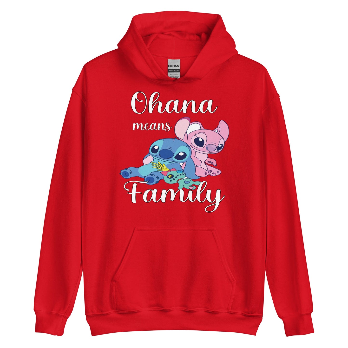 ohana means family Stitch hoodie - The Truth Graphics