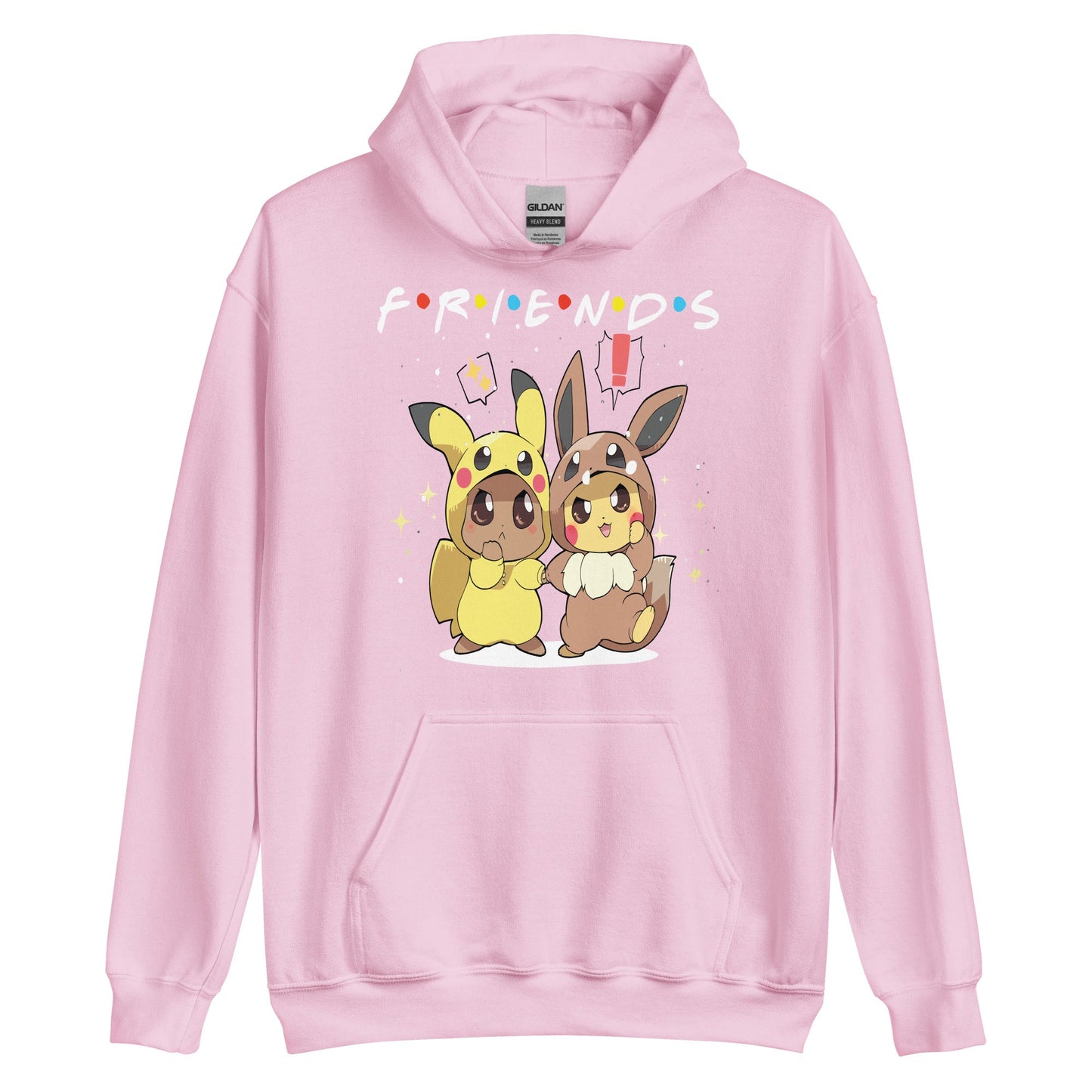 pikachu eevee friends hoodie - The Truth Graphics