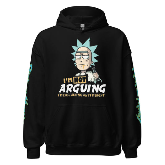 ricky im not arguing hoodie - The Truth Graphics