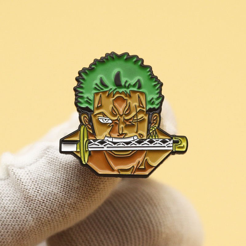 Roronoa Zoro Pins - The Truth Graphics