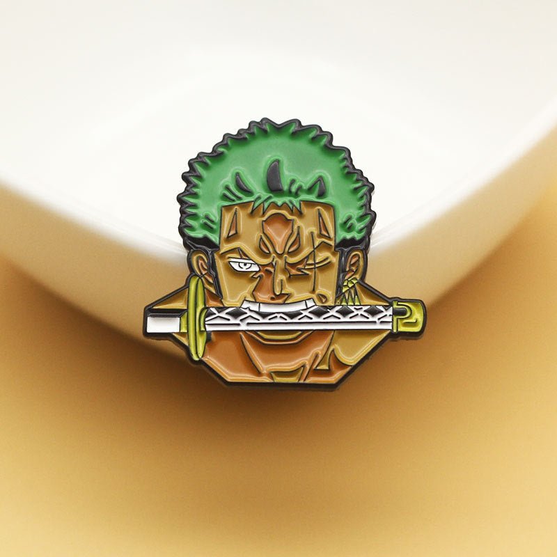 Roronoa Zoro Pins - The Truth Graphics