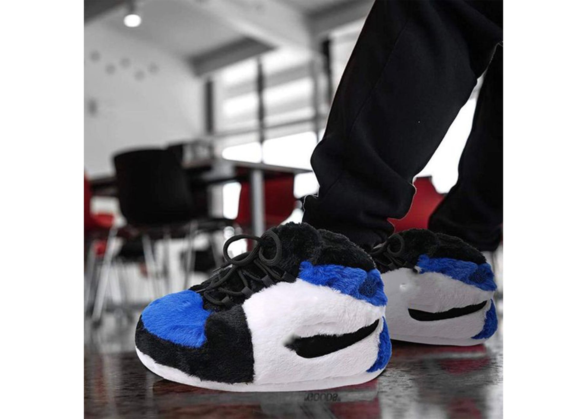 Sneaker Slippers - blue 1 - The Truth Graphics