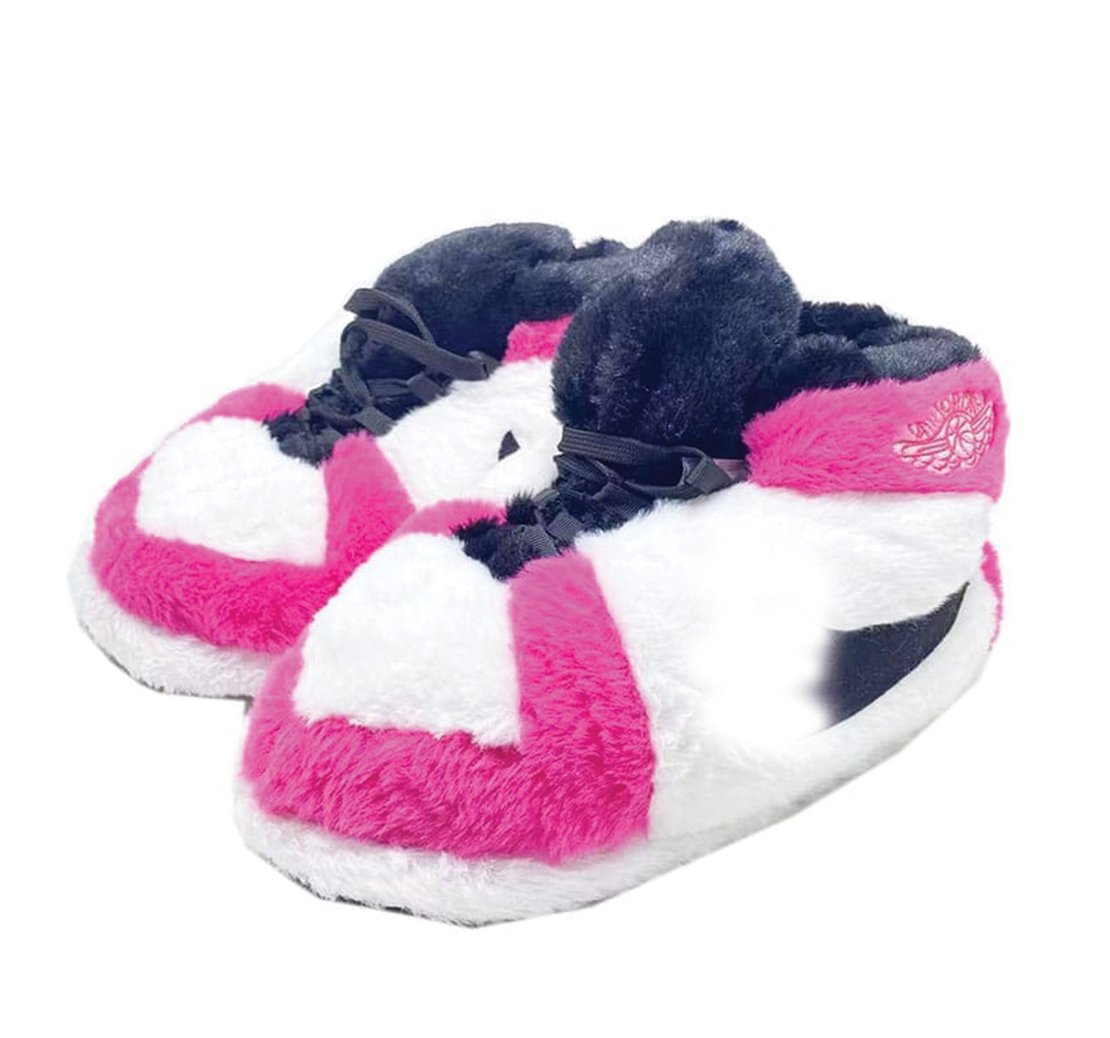 Sneaker slippers pink&black 1 - The Truth Graphics